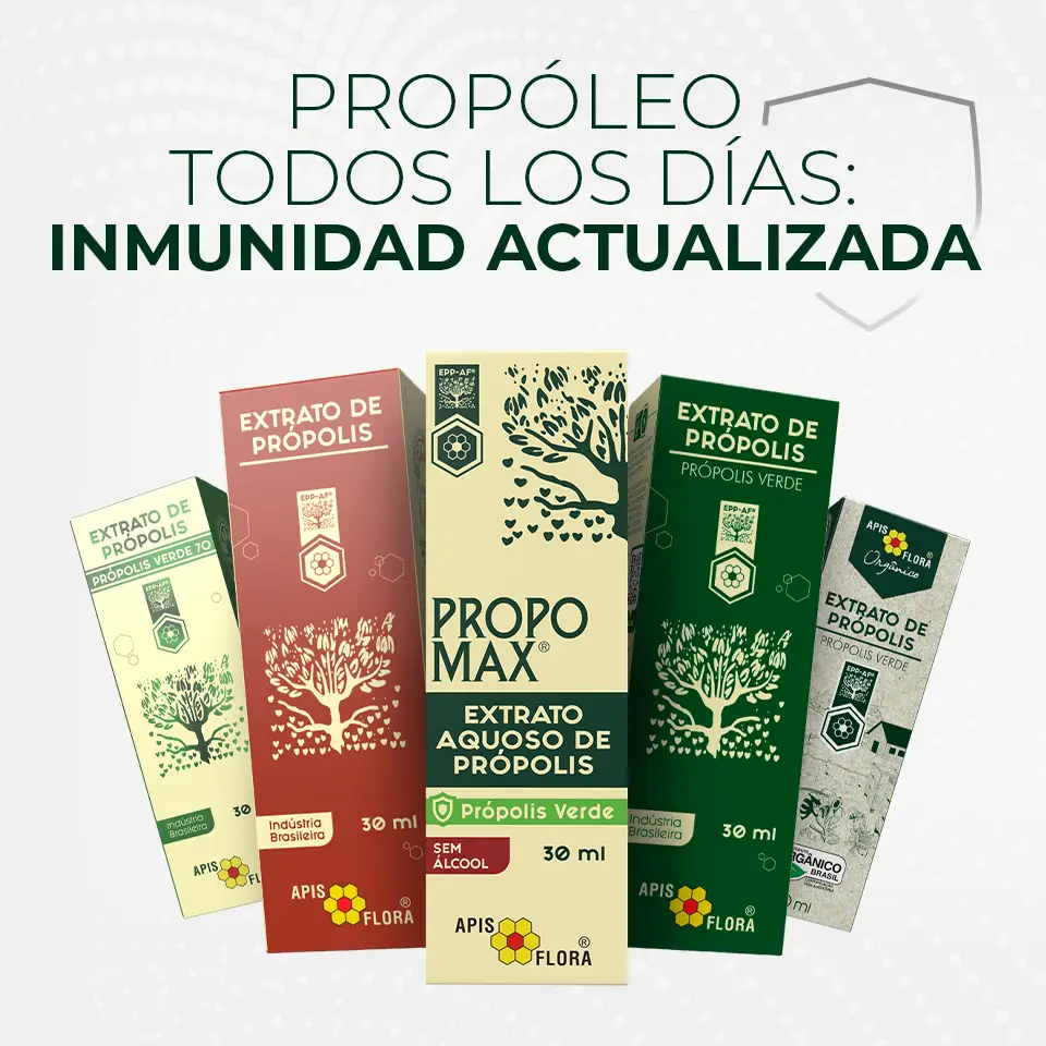 Linha de Extratos de Própolis