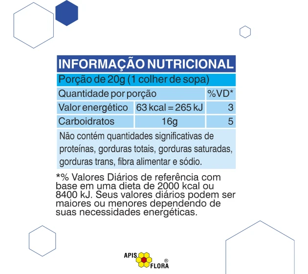 Tabela Nutricional