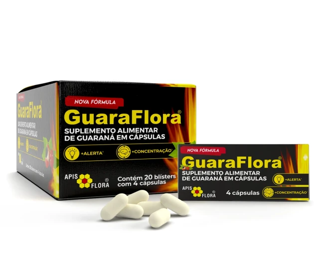 Guaraflora® - Guaraná em cápsulas